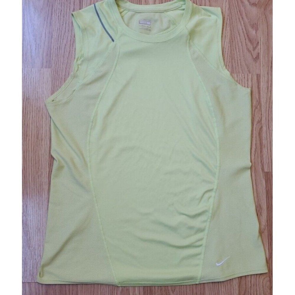 Nike Fit Dry Tank Top Women's Size Medium Green‎ - Picture 1 of 7